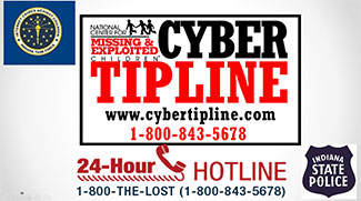 Cyber Tipline 800-843-5678 Logo